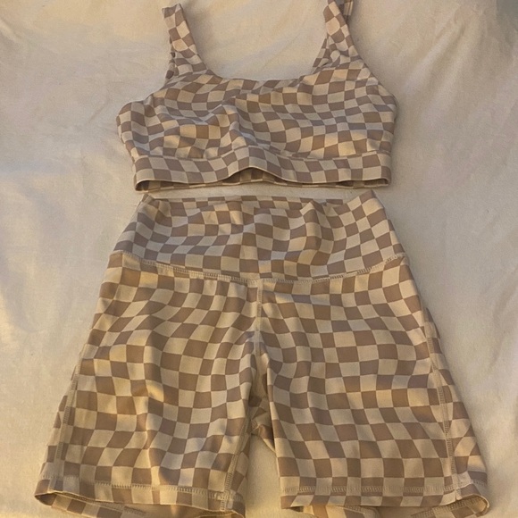 Wilo The Label Pants - Wilo The Label Checkerboard Athletic Set